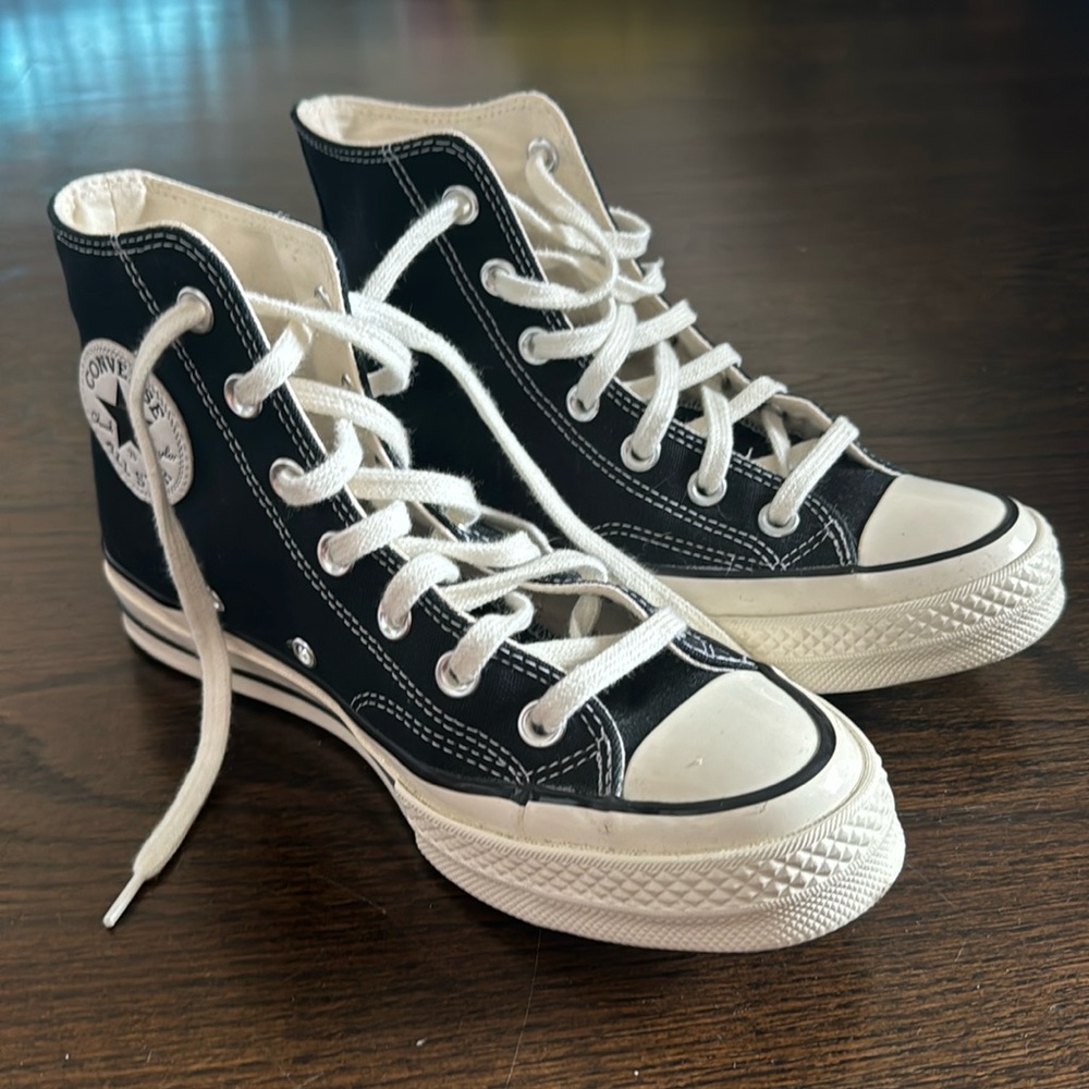 Converse black Chuck 70 Hi Sneakers size 7